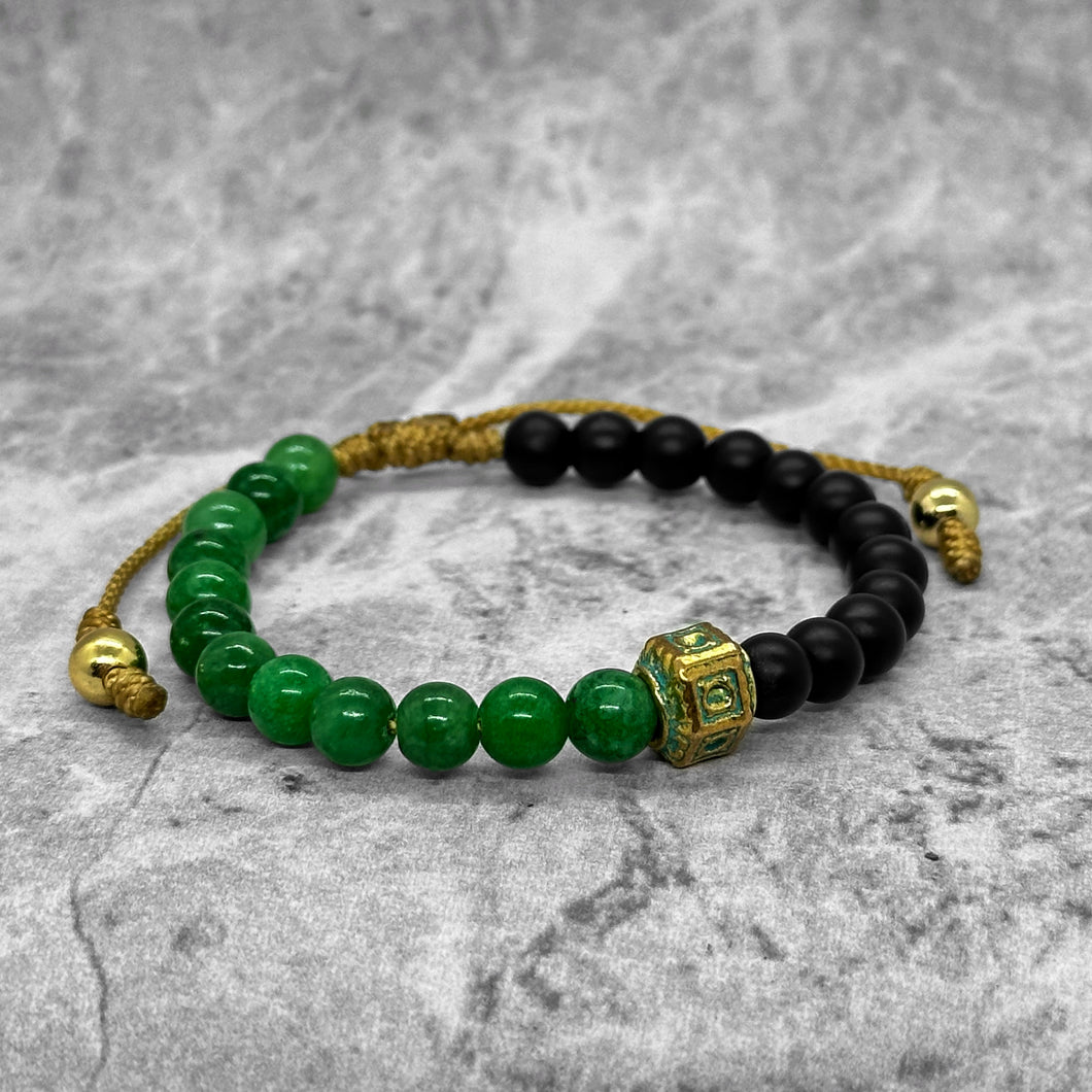 Dado de Suerte - Jade 6 mm