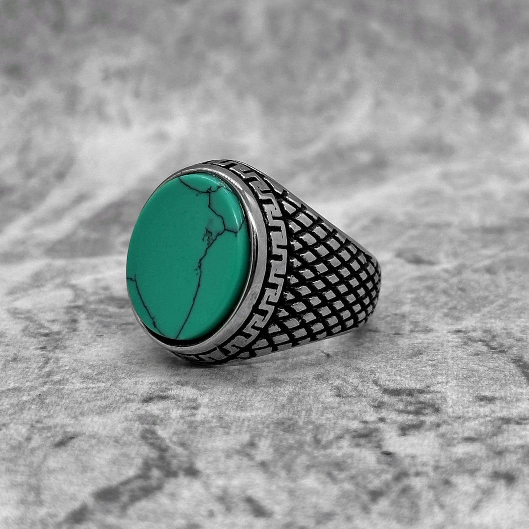 Turquesa Oval - Talla  8