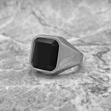 Cargar imagen en el visor de la galería, Signet CZ Plateado - Talla  8
